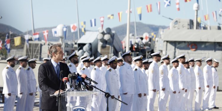 Μητσοτάκης προς Ερντογάν: Η ιστορία διδάσκει ότι όποιος παραβιάζει σύνορα τιμωρείται – Τα σύνορά μας έχουν χρώμα γαλάζιο και όχι γκρίζο | ΦΩΤΟ