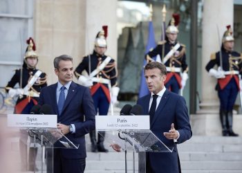 Μακρόν: Η Γαλλία στηρίζει την Ελλάδα – Απαράδεκτες οι προκλήσεις κατά της εδαφικής της ακεραιότητας – Μητσοτάκης: Ασπίδα τα όπλα και οι ισχυρές συμμαχίες μας | ΦΩΤΟ