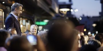 Μητσοτάκης από Τρίπολη: Να κερδίσουμε τον μέγιστο αριθμό περιφερειών – Να εκλέξουμε τον Δημήτρη Πτωχό τον επόμενο Περιφερειάρχη Πελοποννήσου | ΦΩΤΟ